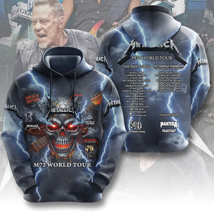 LIMITED EDITION - NEW CUSTOMIZED METALLICA T-SHIRT, HOODIE, ZIP HOODIE