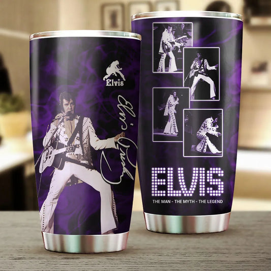 LIMITED EDITION - NEW CUSTOMIZED ELVIS PRESLEY TUMBLER CUP