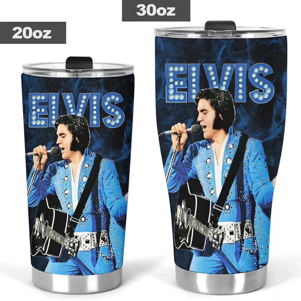 LIMITED EDITION - NEW CUSTOMIZED ELVIS PRESLEY TUMBLER CUP
