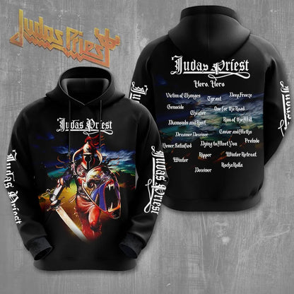 LIMITED EDITION - NEW CUSTOMIZED JUDAS PRIEST T-SHIRT, HOODIE, ZIP HOODIE