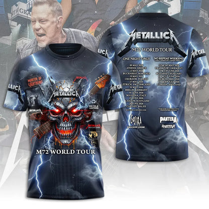 LIMITED EDITION - NEW CUSTOMIZED METALLICA T-SHIRT, HOODIE, ZIP HOODIE