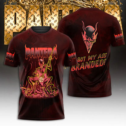 LIMITED EDITION - NEW CUSTOMIZED PANTERA T-SHIRT, HOODIE, ZIP HOODIE