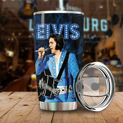 LIMITED EDITION - NEW CUSTOMIZED ELVIS PRESLEY TUMBLER CUP