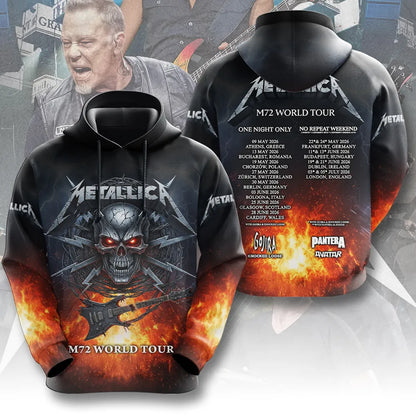 LIMITED EDITION - NEW CUSTOMIZED METALLICA T-SHIRT, HOODIE, ZIP HOODIE