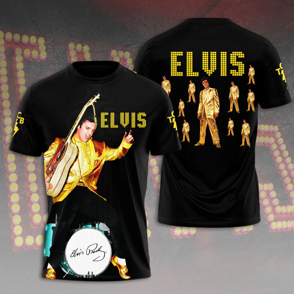 LIMITED EDITION - NEW CUSTOMIZED ELVIS PRESLEY T-SHIRT, HOODIE, ZIP HOODIE