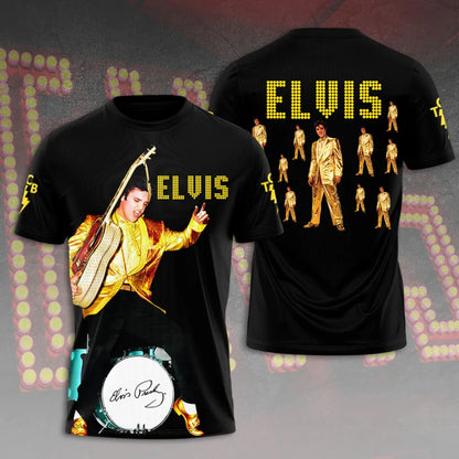 LIMITED EDITION - NEW CUSTOMIZED ELVIS PRESLEY T-SHIRT, HOODIE, ZIP HOODIE