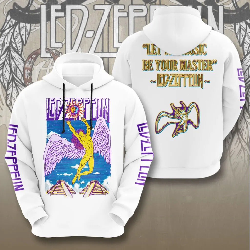 LIMITED EDITION - NEW CUSTOMIZED LED ZEPPELIN T-SHIRT, HOODIE, ZIP HOODIE