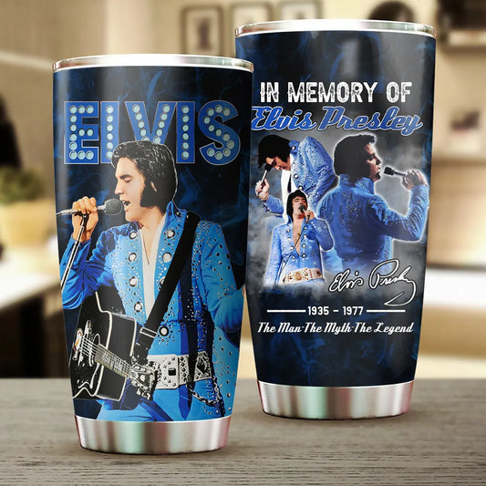 LIMITED EDITION - NEW CUSTOMIZED ELVIS PRESLEY TUMBLER CUP