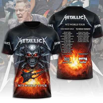 LIMITED EDITION - NEW CUSTOMIZED METALLICA T-SHIRT, HOODIE, ZIP HOODIE