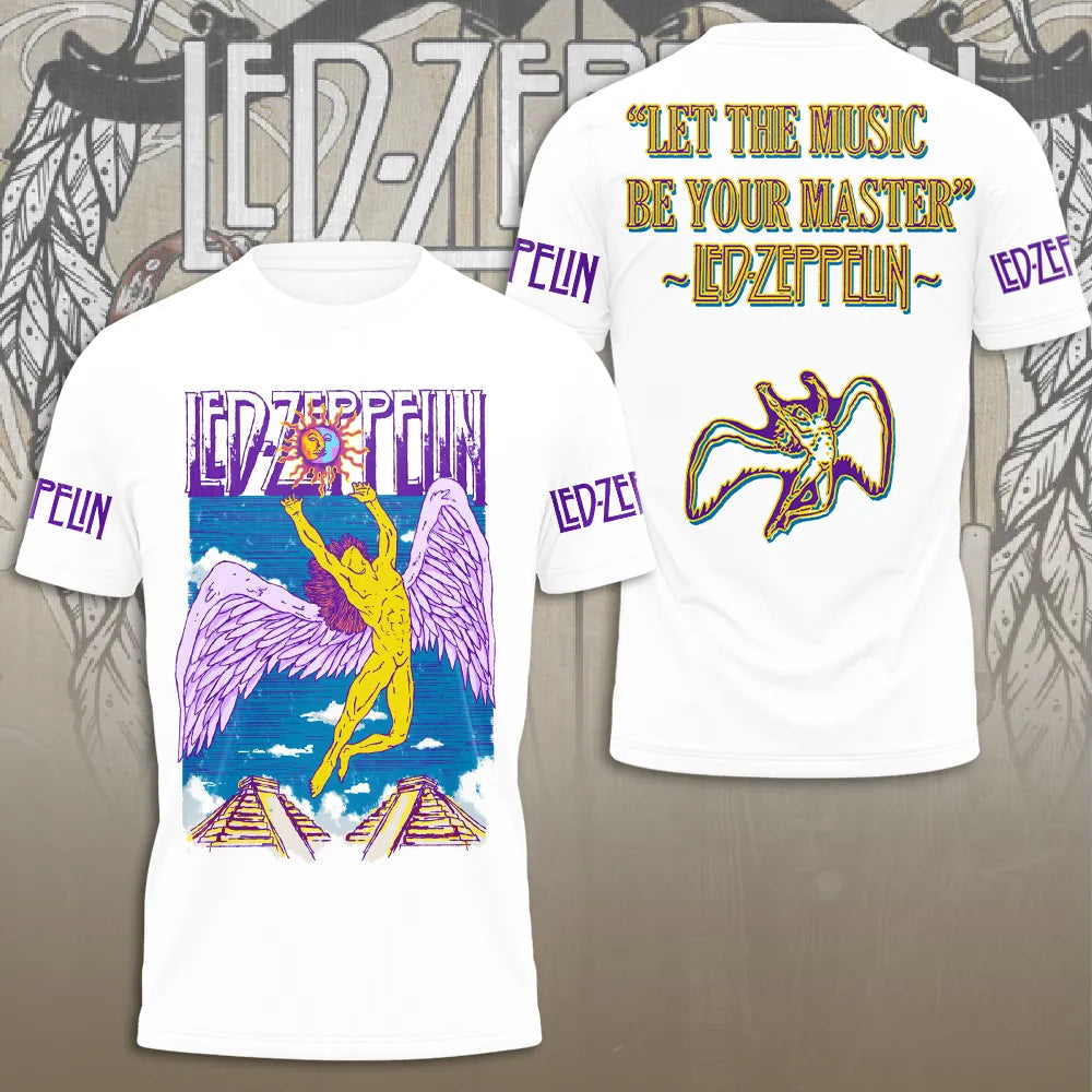 LIMITED EDITION - NEW CUSTOMIZED LED ZEPPELIN T-SHIRT, HOODIE, ZIP HOODIE