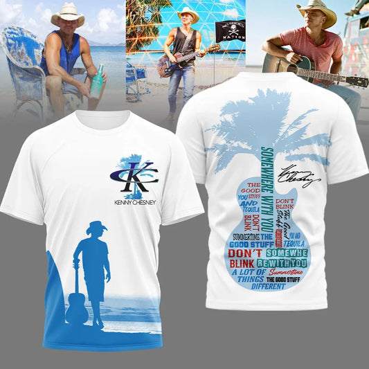 LIMITED EDITION - NEW CUSTOMIZED KENNY CHESNEY T-SHIRT, HOODIE, ZIP HOODIE