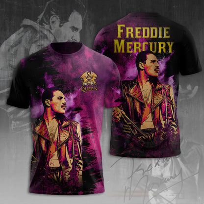 LIMITED EDITION - NEW CUSTOMIZED FREDDIE MERCURY T-SHIRT, HOODIE, ZIP HOODIE