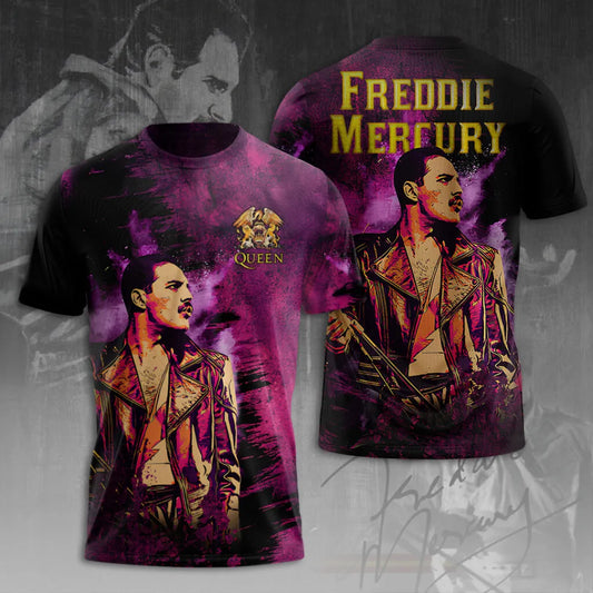 LIMITED EDITION - NEW CUSTOMIZED FREDDIE MERCURY T-SHIRT, HOODIE, ZIP HOODIE