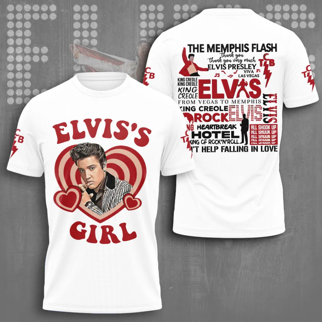 LIMITED EDITION - NEW CUSTOMIZED ELVIS PRESLEY T-SHIRT, HOODIE, ZIP HOODIE