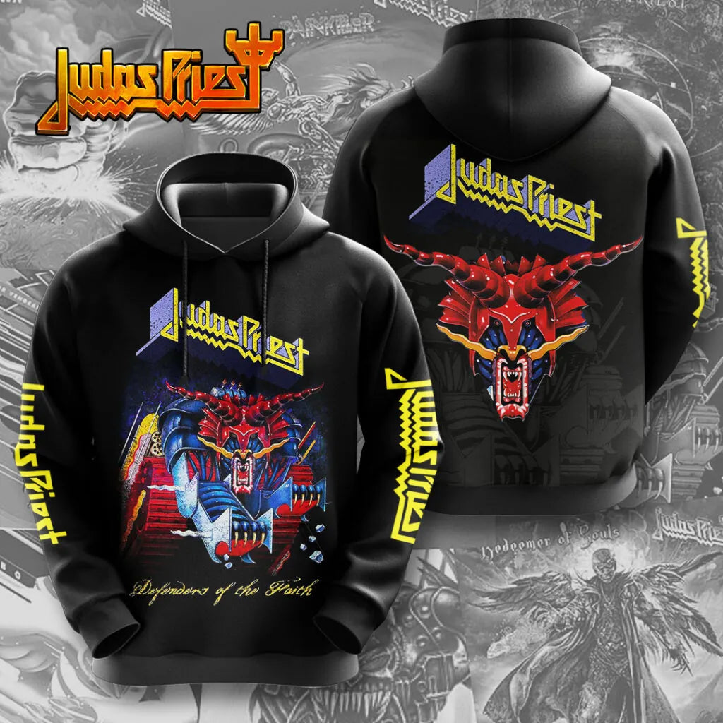 LIMITED EDITION - NEW CUSTOMIZED JUDAS PRIEST T-SHIRT, HOODIE, ZIP HOODIE