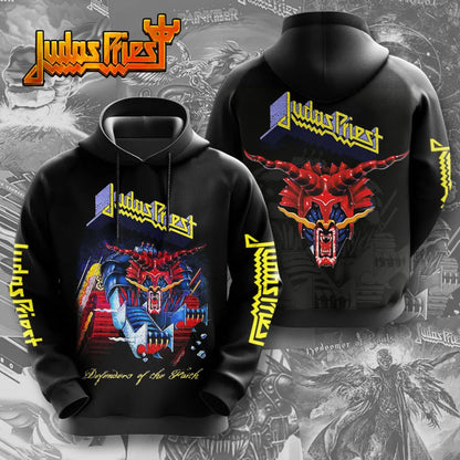 LIMITED EDITION - NEW CUSTOMIZED JUDAS PRIEST T-SHIRT, HOODIE, ZIP HOODIE