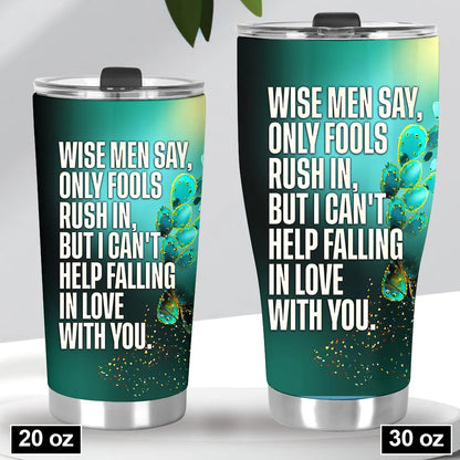 LIMITED EDITION - NEW CUSTOMIZED ELVIS PRESLEY TUMBLER CUP