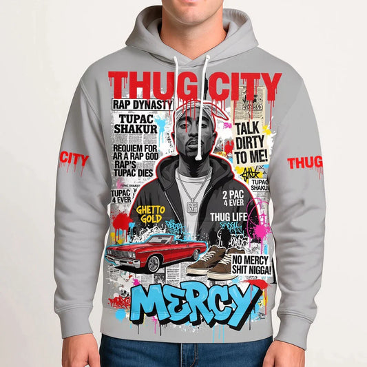 LIMITED EDITION - NEW CUSTOMIZED TUPAC SHAKUR T-SHIRT, HOODIE, ZIP HOODIE