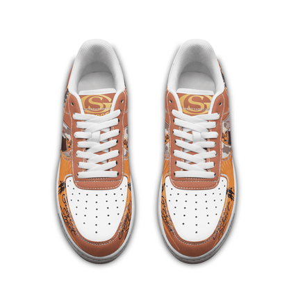 LIMITED EDITION - NEW CUSTOMIZED GEORGE STRAIT AF1 SHOES