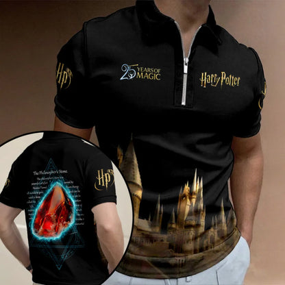 LIMITED EDITION - NEW CUSTOMIZED HRPT ZIP POLO SHIRT