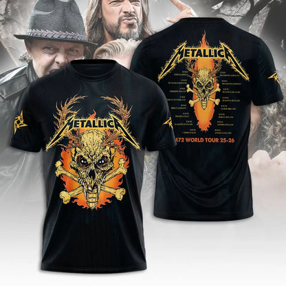 LIMITED EDITION - NEW CUSTOMIZED METALLICA T-SHIRT, HOODIE, ZIP HOODIE