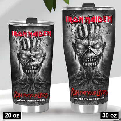 LIMITED EDITION - NEW CUSTOMIZED IRON MAIDEN TUMBLER CUP
