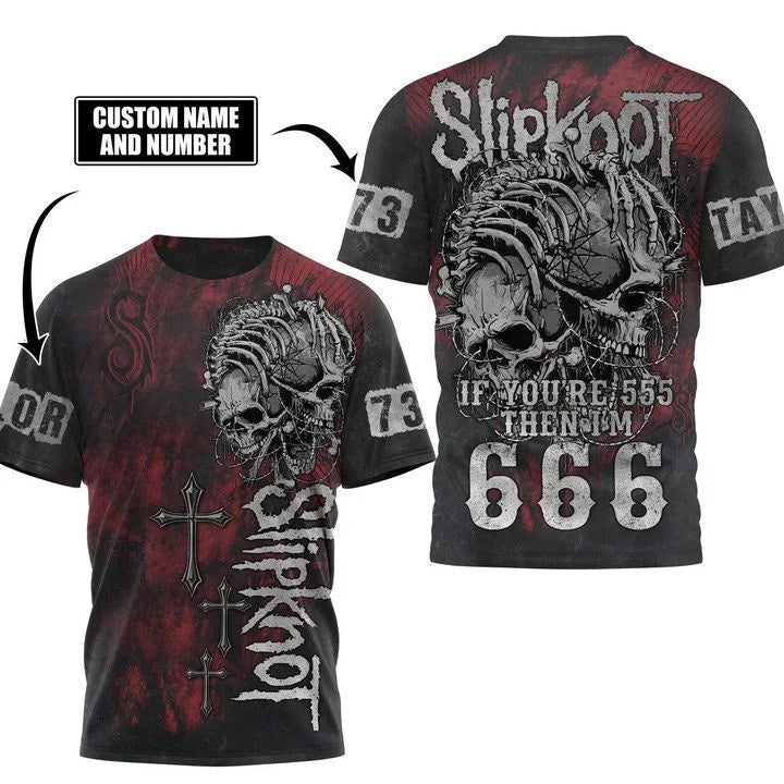 LIMITED EDITION - NEW CUSTOMIZED SLIPKNOT T-SHIRT, HOODIE, ZIP HOODIE