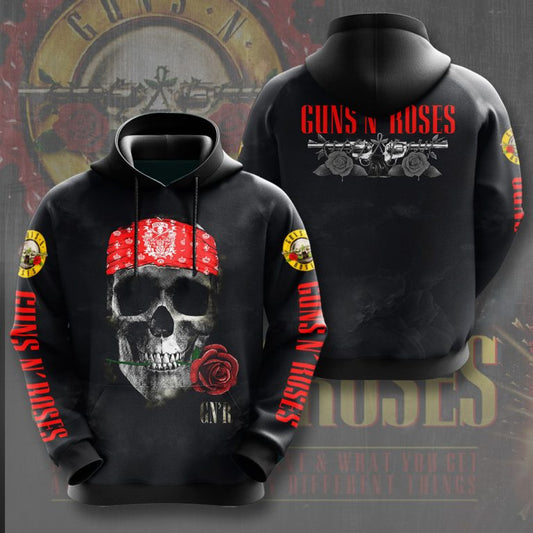 LIMITED EDITION - NEW CUSTOMIZED GUNS N’ ROSES T-SHIRT, HOODIE, ZIP HOODIE