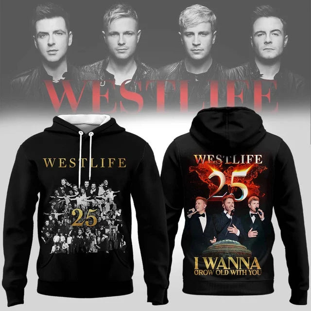 LIMITED EDITION - NEW CUSTOMIZED WESTLIFE T-SHIRT, HOODIE, ZIP HOODIE