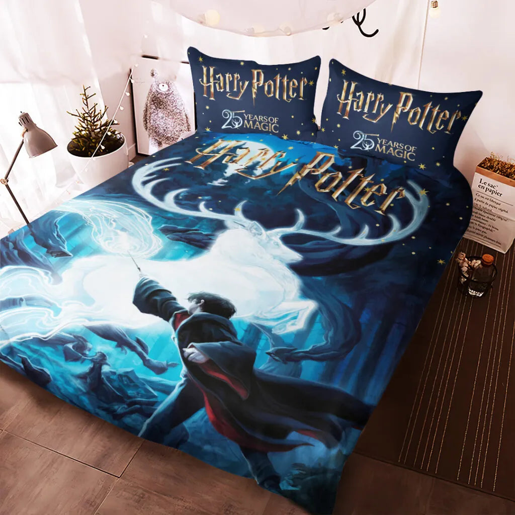 LIMITED EDITION - NEW CUSTOMIZED HRPT 3-PIECE DUVET BEDDING SET