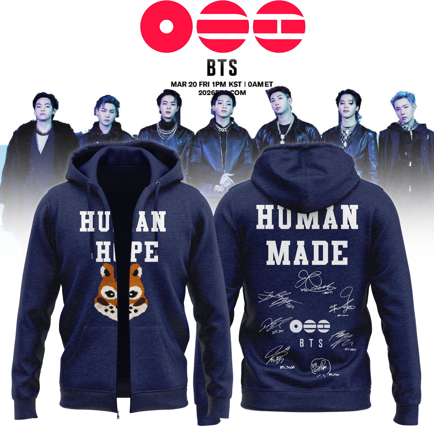 LIMITED EDITION - BTS COMEBACK WORLD TOUR APPAREL