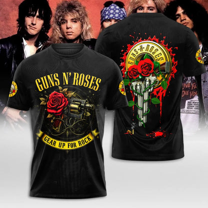 LIMITED EDITION - NEW CUSTOMIZED GUNS N’ ROSES T-SHIRT, HOODIE, ZIP HOODIE