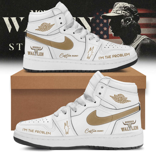 LIMITED EDITION - NEW CUSTOMIZED MORGAN WALLEN AIR JORDAN SHOES