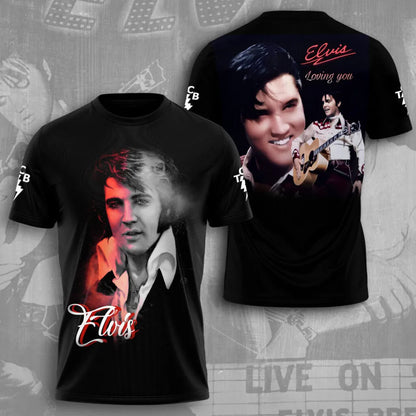 LIMITED EDITION - NEW CUSTOMIZED ELVIS PRESLEY T-SHIRT, HOODIE, ZIP HOODIE