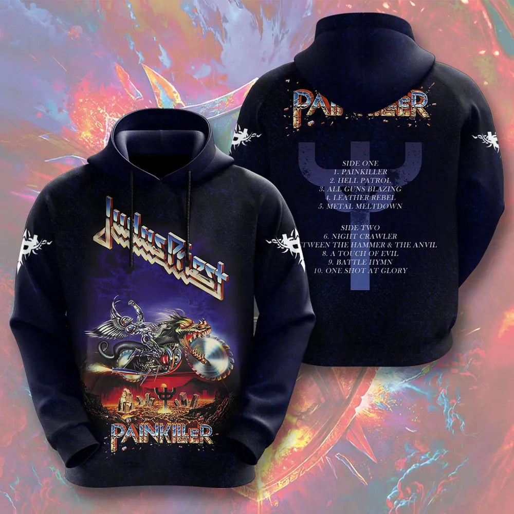 LIMITED EDITION - NEW CUSTOMIZED JUDAS PRIEST T-SHIRT, HOODIE, ZIP HOODIE