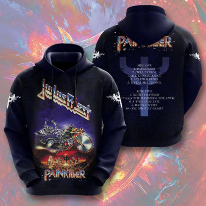 LIMITED EDITION - NEW CUSTOMIZED JUDAS PRIEST T-SHIRT, HOODIE, ZIP HOODIE