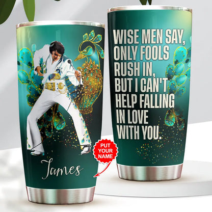 LIMITED EDITION - NEW CUSTOMIZED ELVIS PRESLEY TUMBLER CUP