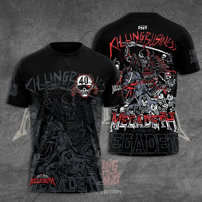 LIMITED EDITION - NEW CUSTOMIZED MEGADETH T-SHIRT, HOODIE, ZIP HOODIE