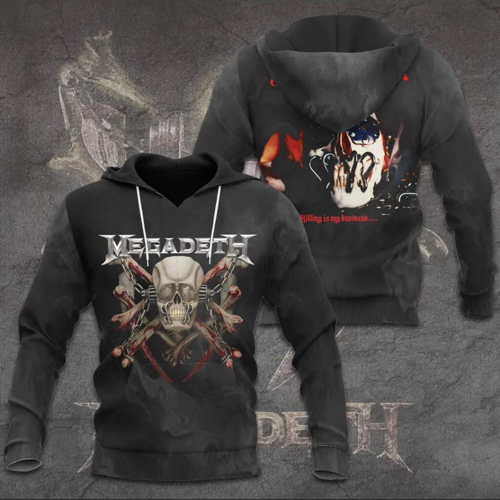 LIMITED EDITION - NEW CUSTOMIZED MEGADETH T-SHIRT, HOODIE, ZIP HOODIE