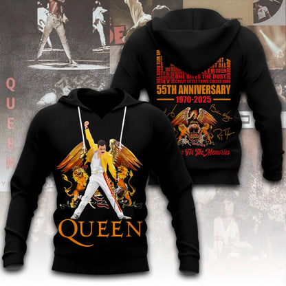 LIMITED EDITION - NEW CUSTOMIZED FREDDIE MERCURY T-SHIRT, HOODIE, ZIP HOODIE