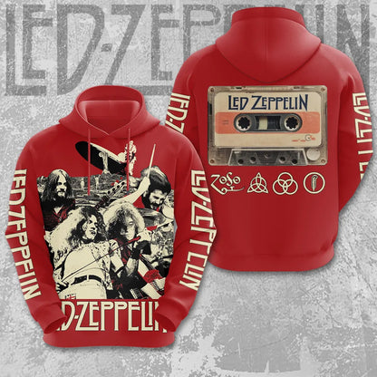 LIMITED EDITION - NEW CUSTOMIZED LED ZEPPELIN T-SHIRT, HOODIE, ZIP HOODIE