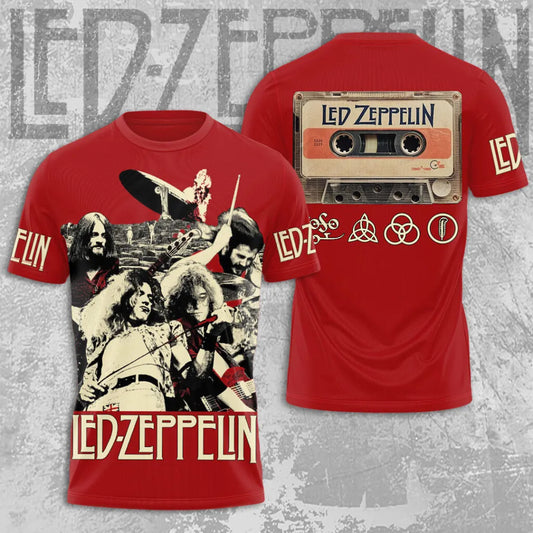 LIMITED EDITION - NEW CUSTOMIZED LED ZEPPELIN T-SHIRT, HOODIE, ZIP HOODIE