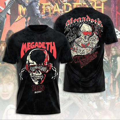 LIMITED EDITION - NEW CUSTOMIZED MEGADETH T-SHIRT, HOODIE, ZIP HOODIE