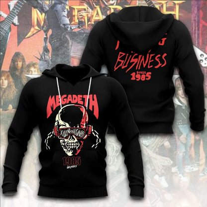 LIMITED EDITION - NEW CUSTOMIZED MEGADETH T-SHIRT, HOODIE, ZIP HOODIE