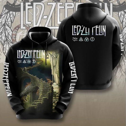 LIMITED EDITION - NEW CUSTOMIZED LED ZEPPELIN T-SHIRT, HOODIE, ZIP HOODIE