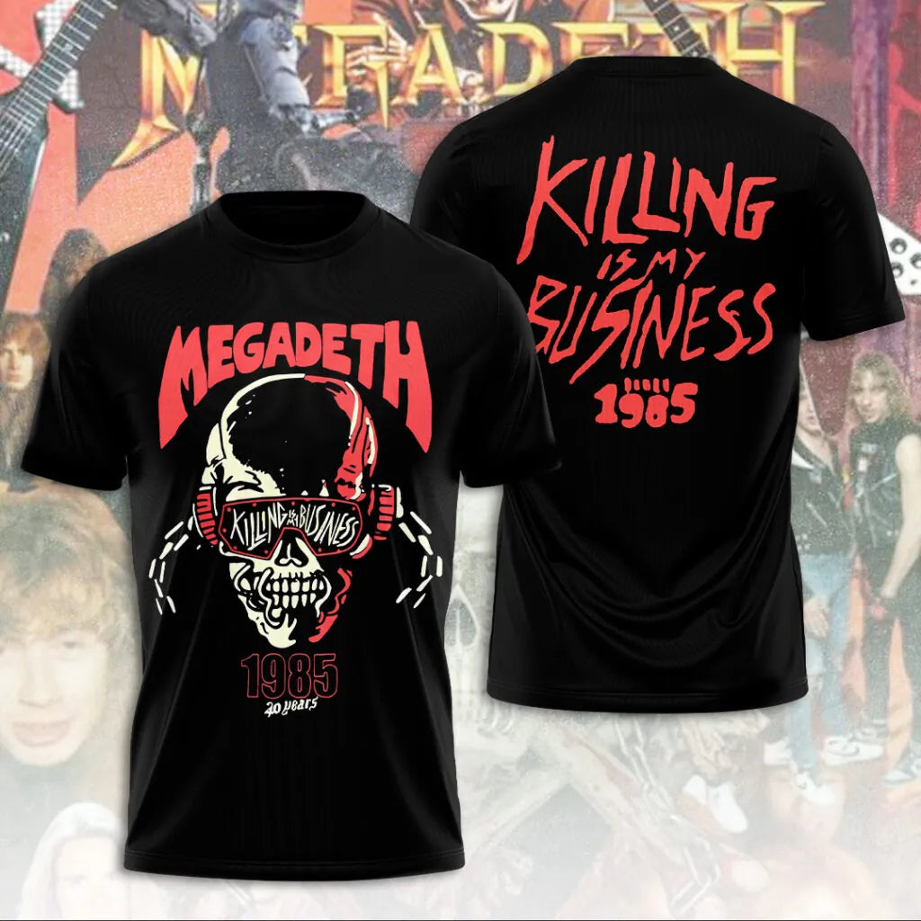 LIMITED EDITION - NEW CUSTOMIZED MEGADETH T-SHIRT, HOODIE, ZIP HOODIE