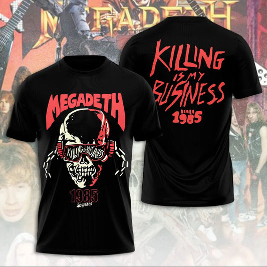 LIMITED EDITION - NEW CUSTOMIZED MEGADETH T-SHIRT, HOODIE, ZIP HOODIE