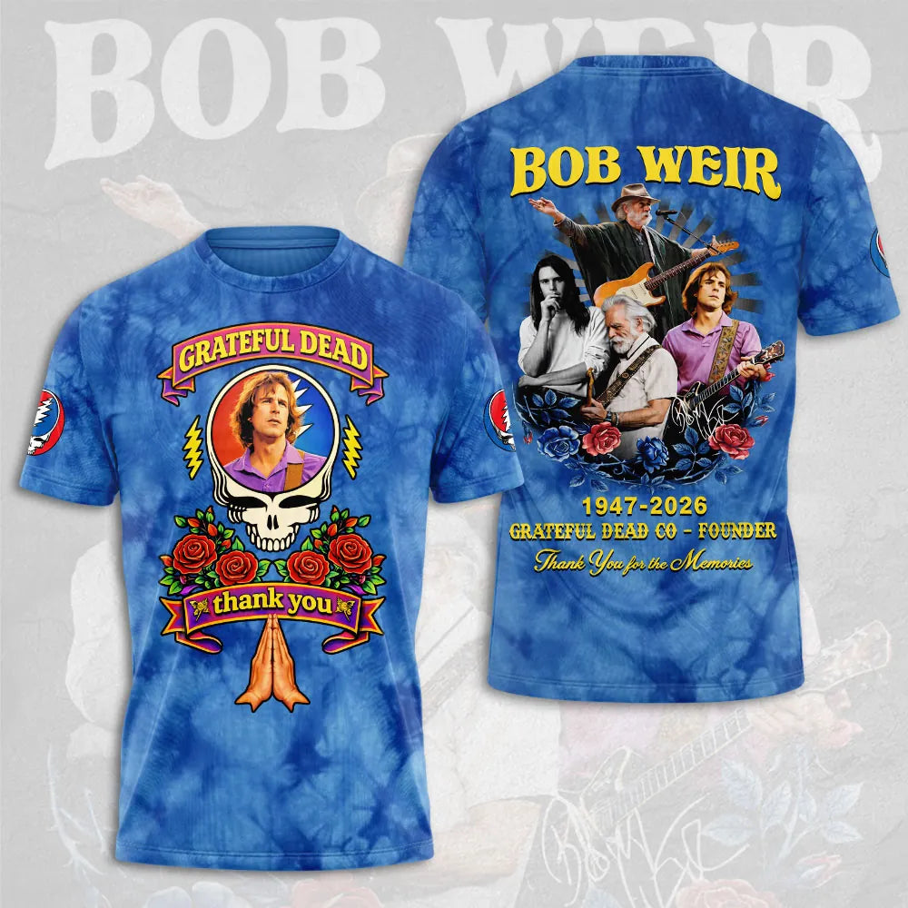 LIMITED EDITION - NEW CUSTOMIZED GRATEFUL DEAD T-SHIRT, HOODIE, ZIP HOODIE