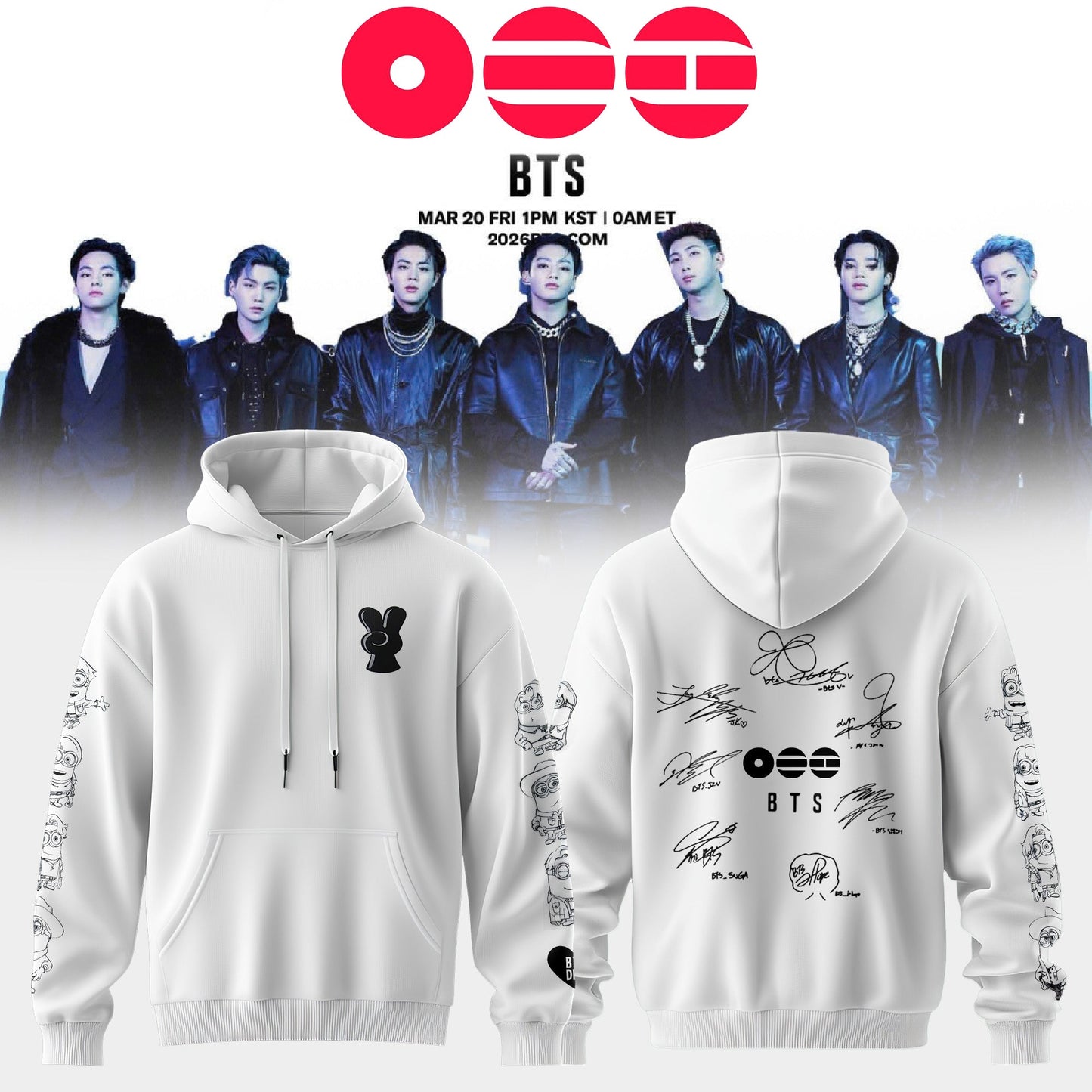 LIMITED EDITION - BTS COMEBACK WORLD TOUR APPAREL