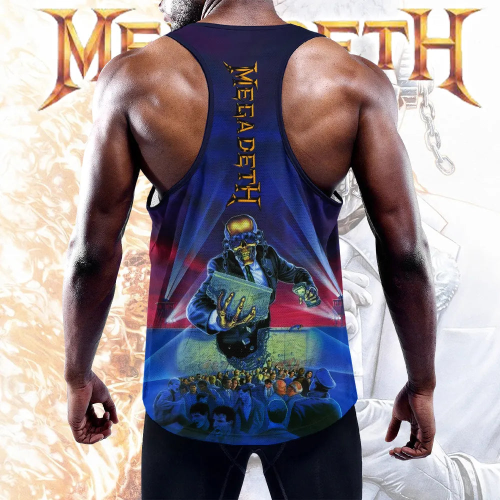 LIMITED EDITION - NEW CUSTOMIZED MEGADETH UNISEX TANK TOP